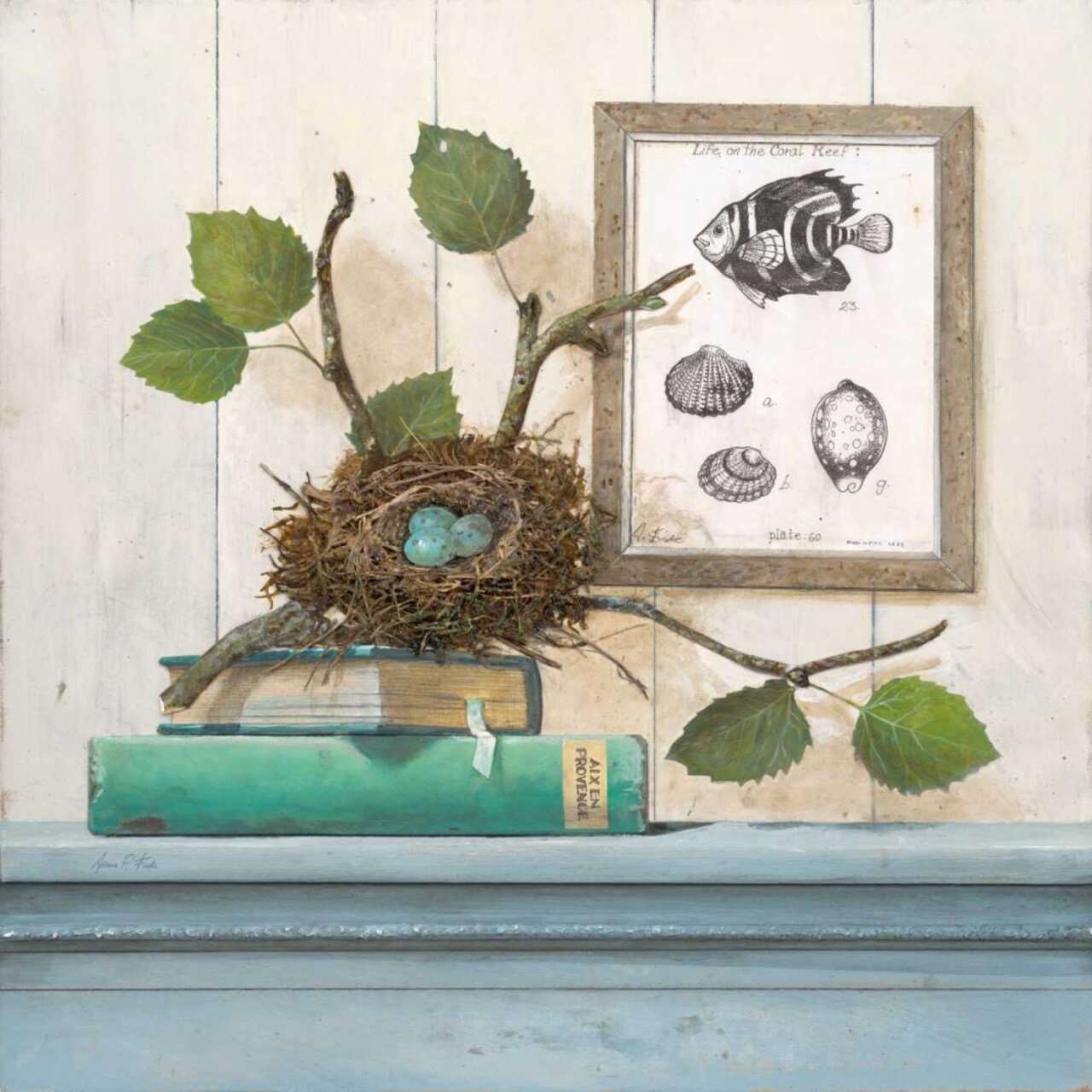 Seaside Branch Poster Print by Arnie Fisk - Item # VARPDX011FIS1272